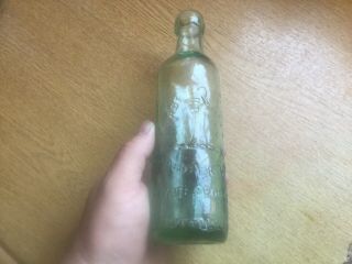 Nil Desperandum Newry & Liverpool Early Mineral Water Bottle c1880’s 3