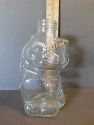 Vintage Grapette Soda Cola Cat Glass Bottle Bank D13