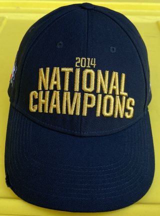 Ohio State Buckeyes 2014 National Champions Nike Official Locker Room Hat Cap