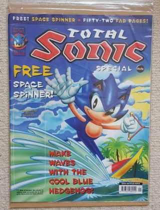 Sonic The Comic Stc Total Sonic Special 1999 Fleetway Uk Rare Final Special