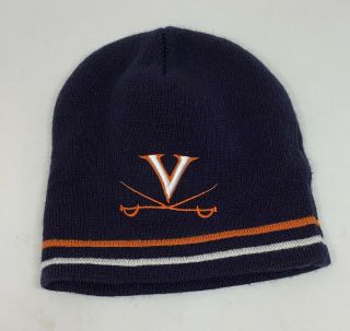 Virginia Cavaliers “top Of The World” Beanie Knit Winter Cap Hat