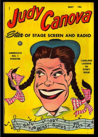 Judy Canova 23 (1) First Issue Golden Age Fox Comic 1950 Fn - Vf