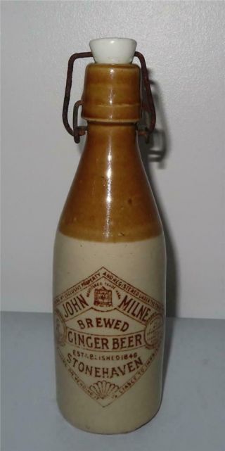 Antique Ginger Beer Bottle Stonehaven Stoneware