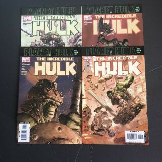 Incredible Hulk 92 93 94 95 Beginning Of Planet Hulk Saga First Miek