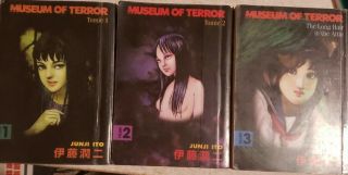 Junji Ito - Museum Of Terror Vol.  1,  2,  3 (tpb,  Dark Horse,  English) Old Library