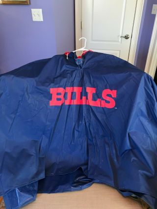 Buffalo Bills Rain Poncho With Hood -