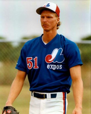 Randy Johnson - Expos Rookie Year,  8x10 Color Photo