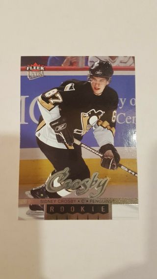 2005 - 06 Fleer Ultra Sidney Crosby Rookie Card 251