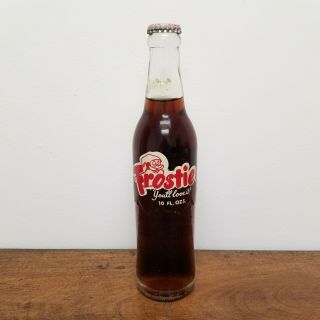 Vintage 1970s Frostie Root Beer Soda 10 Oz Bottle Camden Jersey