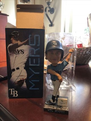 Wil Myers Tampa Bay Rays Bobble Head Figure 2013 Rookie Of The Year Mlb W/ Box