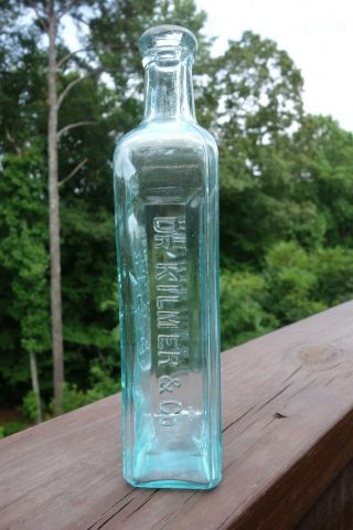 Antique Bottle THE GREAT DR.  KILMER ' S SWAMP - ROOT LIVER KIDNEY & BLADDER CURE 2