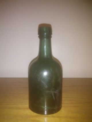 Antique Soda Bottle J.  Marlow.  Blob Top/ Double Hat Top