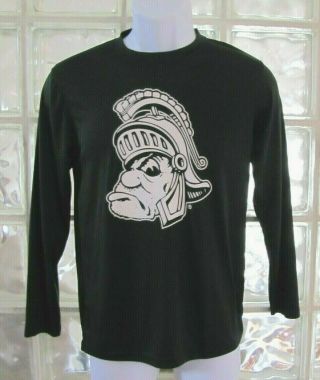 Youth Michigan State Spartans Sparty Long Sleeve Pullover Shirt Size Yl
