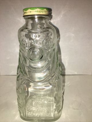Vintage Grapette Soda Bank Bottle With Lid Camden Ar