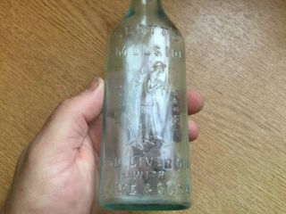 Pictorial Scott’s Emulsion Cod Liver Oil Bottle C1920’s