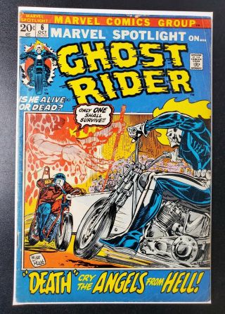 Marvel Spotlight 6 (marvel 1972) 2nd App Ghost Rider