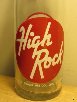 Old 1946 High Rock Beverages Soda Acl Bottle - Sun Spot - Louisville,  Kentucky