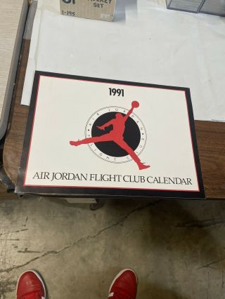 1991 Michael Jordan Flight Club Calendar