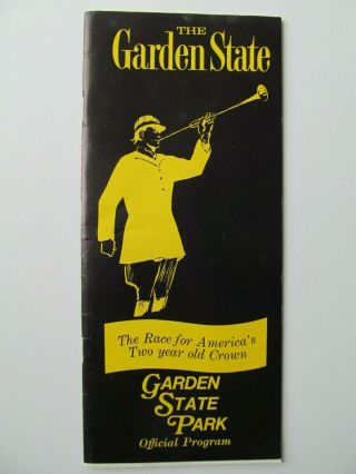 Garden State Park - Secretariat - 1972 Garden State Race Program