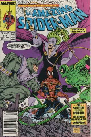 The Spider - Man 317 - 328 July 1989 - Jan.  1990 3