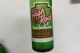 High Rock Beverages Soda Bottle,  Baltimore,  Maryland 1940