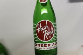 High Rock Ginger Ale Soda Bottle,  1952