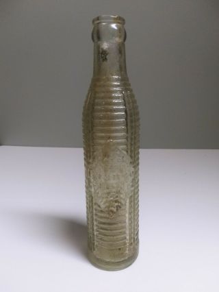 Vintage Orange Crush 6 Oz Bottle Ribbed Glass Patent July 20,  1920 Louisville Ky