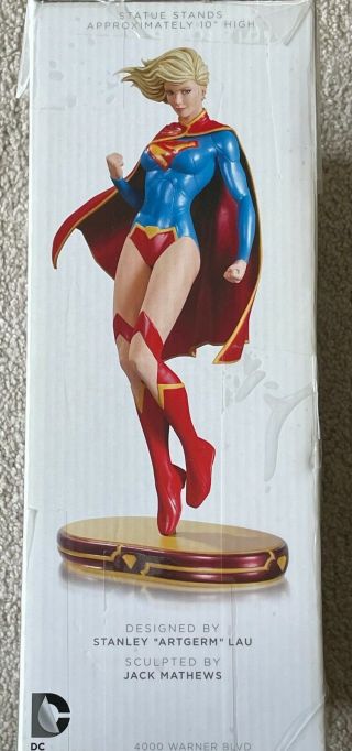 Dc Collectibles Comics Cover Girls: Supergirl Statue Numbered Limited Edition