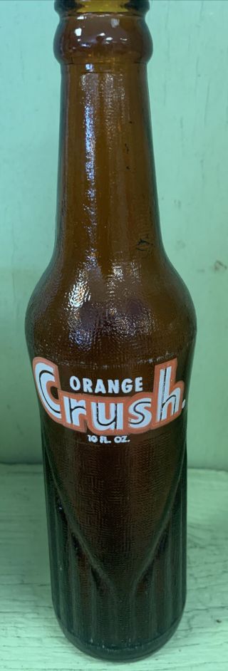 Vintage Advertising Bottle Orange Crush Soda Bottle