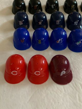 Mlb Major League Baseball Pocket Pro Helmets Open Set Of 19