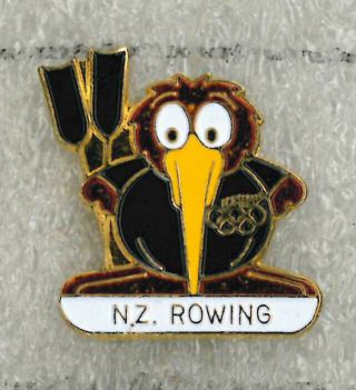 Zealand Rowing Federation Pin - Olympic Team - Sports Event - Noc Badge