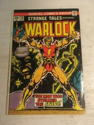 Strange Tales 178 1975 Marvel 1st App Of Magus Jim Starlin Goodness Fn Copy2