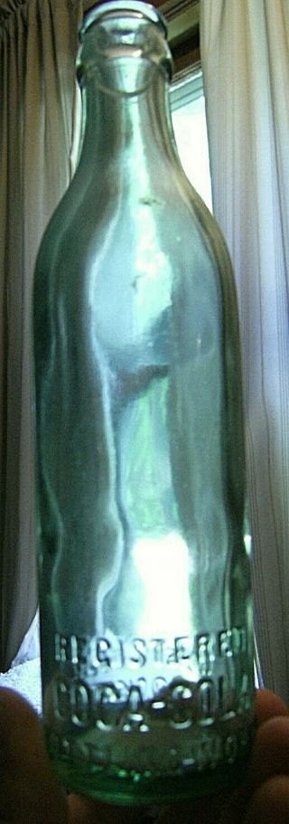 Coca - Cola Bottling,  8 Oz.  Bottle.  Straight Sided,  Woonsocket,  R.  I.