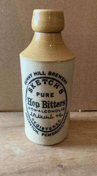 Sketch’s Johnston,  Pembrokeshire Ginger Beer Bottle