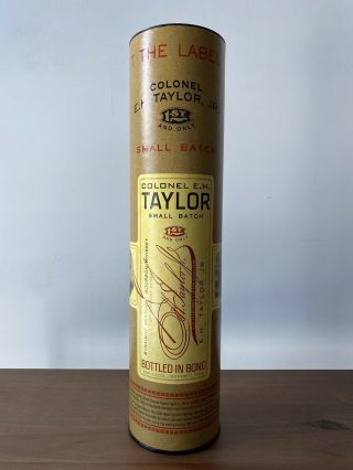 Colonel Eh Taylor Small Batch Bourbon Whiskey Tube Only