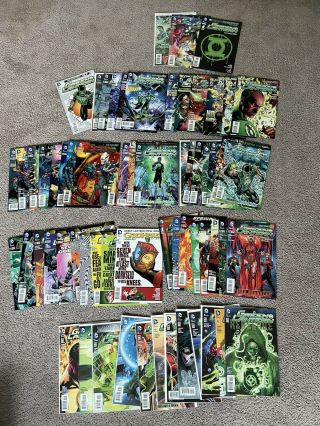 Green Lantern 52 Complete Run Set 0 1 - 52 Annual 1 - 4,  20,  23.  1 - 4 Godhead 1