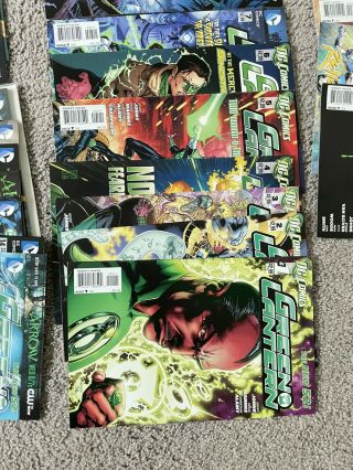 Green Lantern 52 Complete Run Set 0 1 - 52 Annual 1 - 4,  20,  23.  1 - 4 Godhead 1 3