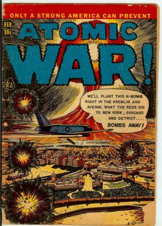 Atomic War 3 1.  5 // Golden Age War Comic 1953