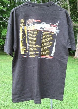 Dale Jarrett 88 NASCAR UPS Robert Yates Racing T - Shirt Size XL Winners Circle 2