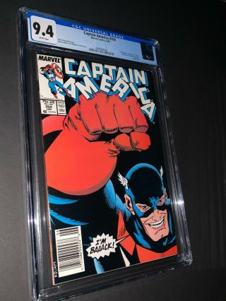 Captain America 354 Cgc 9.  4 1st Appearance (018) Newsstand Edition