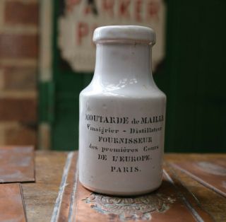 Moutarde De Maille Fournisseur Paris Mustard Pot Jar