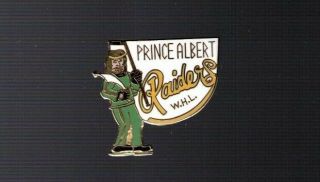 Old Prince Albert Raiders Logo,  Whl Junior Hockey Pin