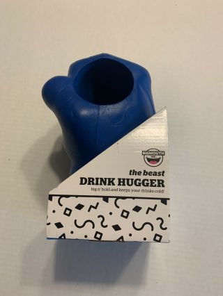 Bigmouth Inc - The Beast Giant Blue Fist - Drink Can Beer Foam Cooler Hulk Hand