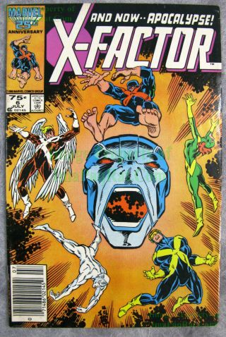 X - Factor 6 Newsstand Variant 1st Full Appear Apocalypse Key Issue X - Men Movie