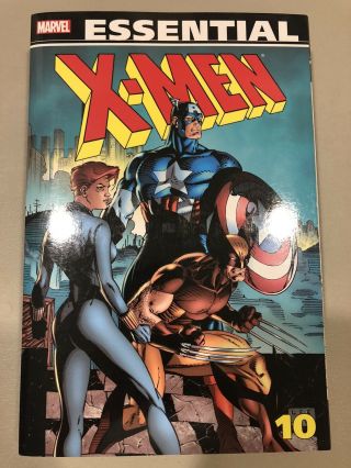 Marvel Comics Essential X - Men Vol.  10 Tpb Graphic Novel Wolverine