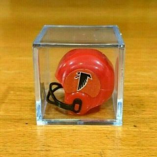 Nfc Cent Atlanta Falcons Vintage Nfl Mini Gumball Football Helmet & Display Box