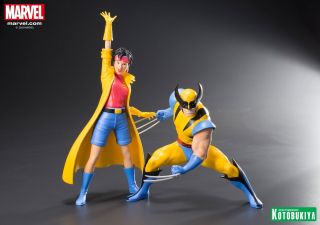 Marvel Universe X - Men 1992 Wolverine And Jubilee 2 - Pack Artfx,  Statue