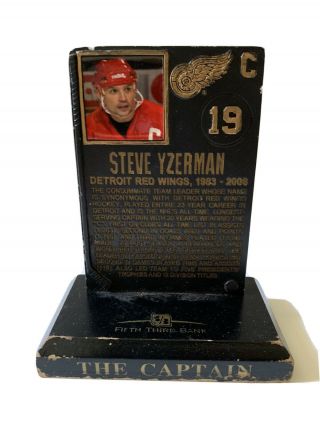 Steve Yzerman Detroit Red Wings Hockey Nhl The Captain Collectible