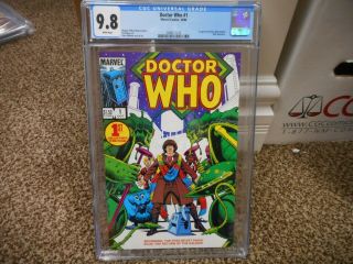 Doctor Who 1 Cgc 9.  8 Dc 1984 1st Series For The Dr White Pgs Tv Show Movie