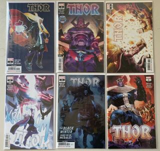 Thor 1 2 3 4 5 6 2020 Cates Complete Black Winter Saga 2nd 3rd 4th Print Marvel